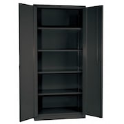 Hallowell 14 ga. ga. Steel Storage Cabinet, 60 in W, 78 in H, Stationary HW4SC0478-4CL