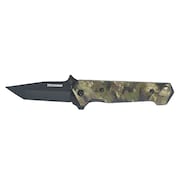 Westward Hunting Knife, 3-1/2 In, Clip Point Blade 1YJE6