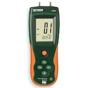 EXTECH Handheld Manometer, 0 to 55.40 In WC HD700