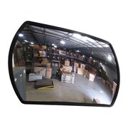 Zoro Select Outdoor Convex Mirror, 12x18 in. SRTABS-12X18