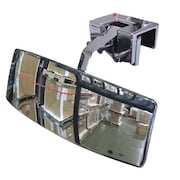 Zoro Select Rectangular Indoor/Outdoor Convex Mirror, 180° Viewing Angle VM-2 X 8