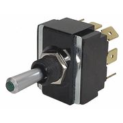 Carling Technologies Toggle Switch, DPDT, 8 Connections, On/Off/On, 3/4 hp, 20A @ 12V LT2561-603-012