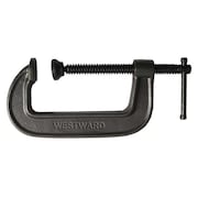 Westward C-Clamp, 10", Iron, Regular Duty, 2850 lb. 10D515