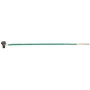 Ideal Grounding Tail, Ptail -Screw, Green, Pk100 30-3399