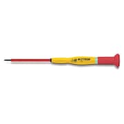KNIPEX Insulated Precision Slotted Screwdriver 1/16 in Round 9T 89931