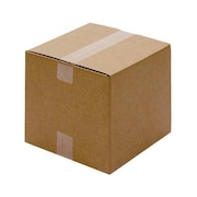 Zoro Select Corrugated Boxes, 8" x 8" x 8", Kraft, 25/Bundle 11K613