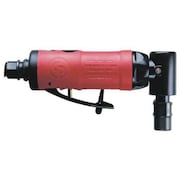 Chicago Pneumatic Right Angle Die Grinder, 1/4 in NPT Female Air Inlet, 1/4 in Collet, Medium Duty, 23,000 RPM CP9106Q-B