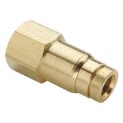 PARKER Female Connector, 3/8 x 1/4 In 66PTC-6-4