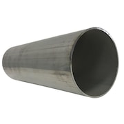 TW METALS Alum Tubing, 6061, 4 OD x .035 WA, 1 ft. 45321-1