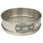 Advantech Manufacturing Sieve, #40, S/S, 8 In, Full Ht 40SS8F