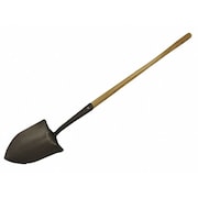 Council Tool Fire Shovel, Straight Handle, 42 In. L FFSHOSS38 FSS