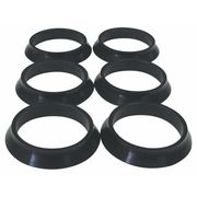 PALMETTO PACKING Shaft Seal, Axial Lip, 1-3/4 In, PK6 Chekseals 981