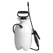 Westward 1 gal. Handheld Sprayer, Polyethylene Tank, Cone Spray Pattern, 34" Hose Length, 45 psi Max Pressure 12U469