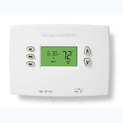 Honeywell Home Horizontal Programmable Thermostats, 2 Programs, 1 H 1 C, Hardwired/Battery, 20/30VAC TH2110DH1002