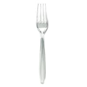 Dixie Disposable Fork, Crystal, Heavy Weight, PK1000 FH017