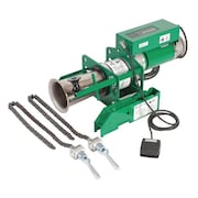 Greenlee Cable Puller, 8000 lb, 120V, w/Chain Mount 6901