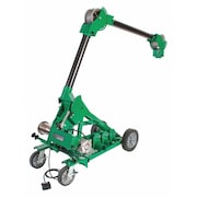 Greenlee Cable Puller, 9986 lb, 120V, w/Versi Boom 6906
