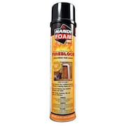 HANDI-FOAM Fire Barrier Spray Foam Sealant, Aerosol Can, Orange, 1 Component, 12 PK P30181G