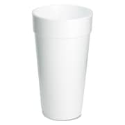 Dart Disposable Hot cup 20 oz. White, Foam, Pk500 20J16