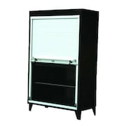 STRONG HOLD 12 ga. Steel Storage Cabinet, 60 in W, 78 in H, Stationary 56-RUDD-244