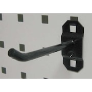 Zoro Select Single Rod Pegboard Hook, 3 In, PK5 5TPK3