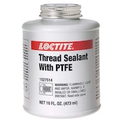 Loctite Pipe Thread Sealant, 5113, 16 fl oz, Brush-Top Can, Off-White 1527514