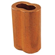 LOOS Wire Rope Oval Sleeve, 1/16 In, 122 Copper SL2-2