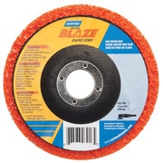 Norton Abrasives Depressed Center Wheels, Type 27, 4 1/2 in Dia, 1 in Thick, 7/8 in Arbor Hole Size, Ceramic 66623303783