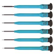 Moody Tool Fixed ESD Hex Driver Set, 6 Pc 58-0349