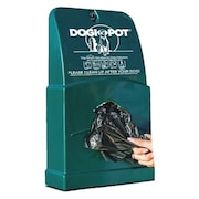 DOGIPOT Bag Dispenser, Poly, 17"Hx9-2/5"Wx3-1/4"D 1007-2