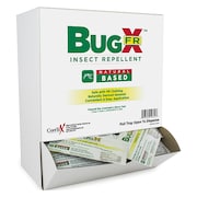 BUGX Insect Repelent, No DEET, Lotion Wipe, PK50 18-850