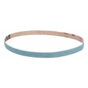 VSM Abrasive Belt, 36 Grit, Zirc, 3/8x13", PK20, Coated, 3/8" W, 13" L, 36 Grit, Very Coarse, Zirconia 113426