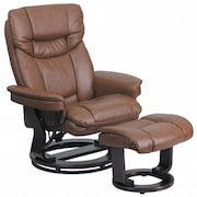 Flash Furniture Palimino LeatherSoft Recliner and Curved Ottoman BT-7821-PALIMINO-GG