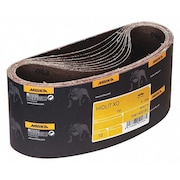 MIRKA Sanding Belt, 4" W, 24" L, 50 Grit, Hiolit X 57-4-24-050T