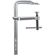 Bessey 6 in Bar Clamp, Tempered Drop-Forged Steel Handle and 3 1/8 in Throat Depth GS16K