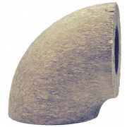JOHNS MANVILLE 3" Mineral Wool Elbow Pipe Fitting Insulation, 1" Wall 560302