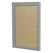 Ghent Enclosed Outdoor Bulletin Board 24x18", Tack PA12418VX-181