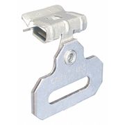 NVENT CADDY Inline Strap Hanger with Flange Clip, 1-1/4in Max Strap Width MSS58