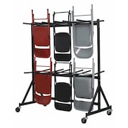 Flash Furniture Hanging Folding Chair Dolly, Black NG-FC-DOLLY-GG