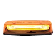 CODE 3 Reflex LED Minibar, 11", Clear Lens, Amber C5550CA