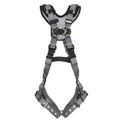 MSA SAFETY Full Body Harness, Vest Style, 2XL, Nylon, Gray 10194979