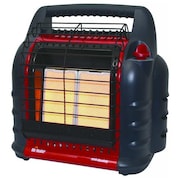 Mr. Heater Radiant Portable Gas Heater, LP, 4000 to 18,000 BtuH, 12 in Wx 19 in L MH18B-F274806