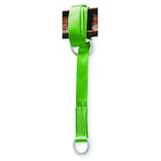 HONEYWELL MILLER Cross-Arm Anchorage Strap, With 2 D-Rings, Reusable, Polyester, 400 lb Capacity, 6 ft L 8183/6FTGN