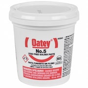 Oatey Paste Flux, Solder, Jar, 16 oz. 30041