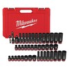 thumbnail image 2 of Milwaukee 43-Piece 3/8-Inch Drive Impact Socket Set – SAE & Metric, Deep & Mixed, Hard Case 2 of 6