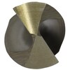 Drill America 3-Piece HSS KFD Drill Bit Set - Sizes 1/8", 3/16", 1/4" - Black/Gold Coated