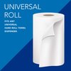Kimberly-Clark Professional Universal Hard Roll Towels with Absorbency Pockets, 1.5" Core, White, (400'/Roll, 12 Rolls/Case) 02068