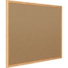 Quartet Cork Bulletin Board 3ft.x2ft., Oak Finish Frame 85366