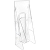 Deflecto Leaflet Holder, 1 Compartment, Clear 55601GR