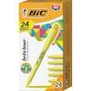 Bic Bic Brite Liner Highlighters, Yellow, PK24 BL241-YW